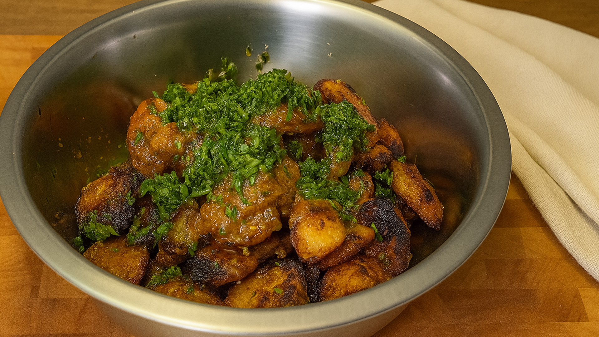 Wie Man Vegane Scharf Geröstete Kartoffeln Macht | Knusprig, Würzig ...