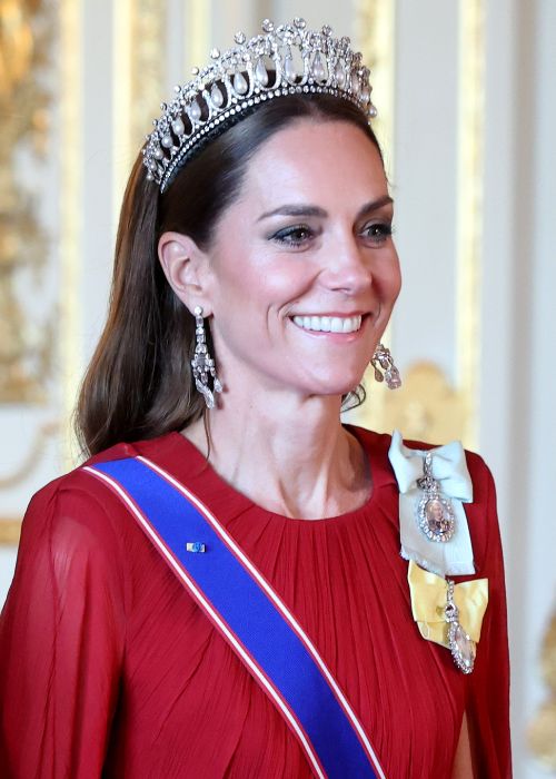 Kate Middleton opts for Lover's Night Tiara at her first state banquet