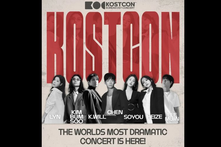 5 Hal Menarik KOSTCON 2025, Konser OST Drama Korea yang Menghadirkan Chen EXO hingga Heize