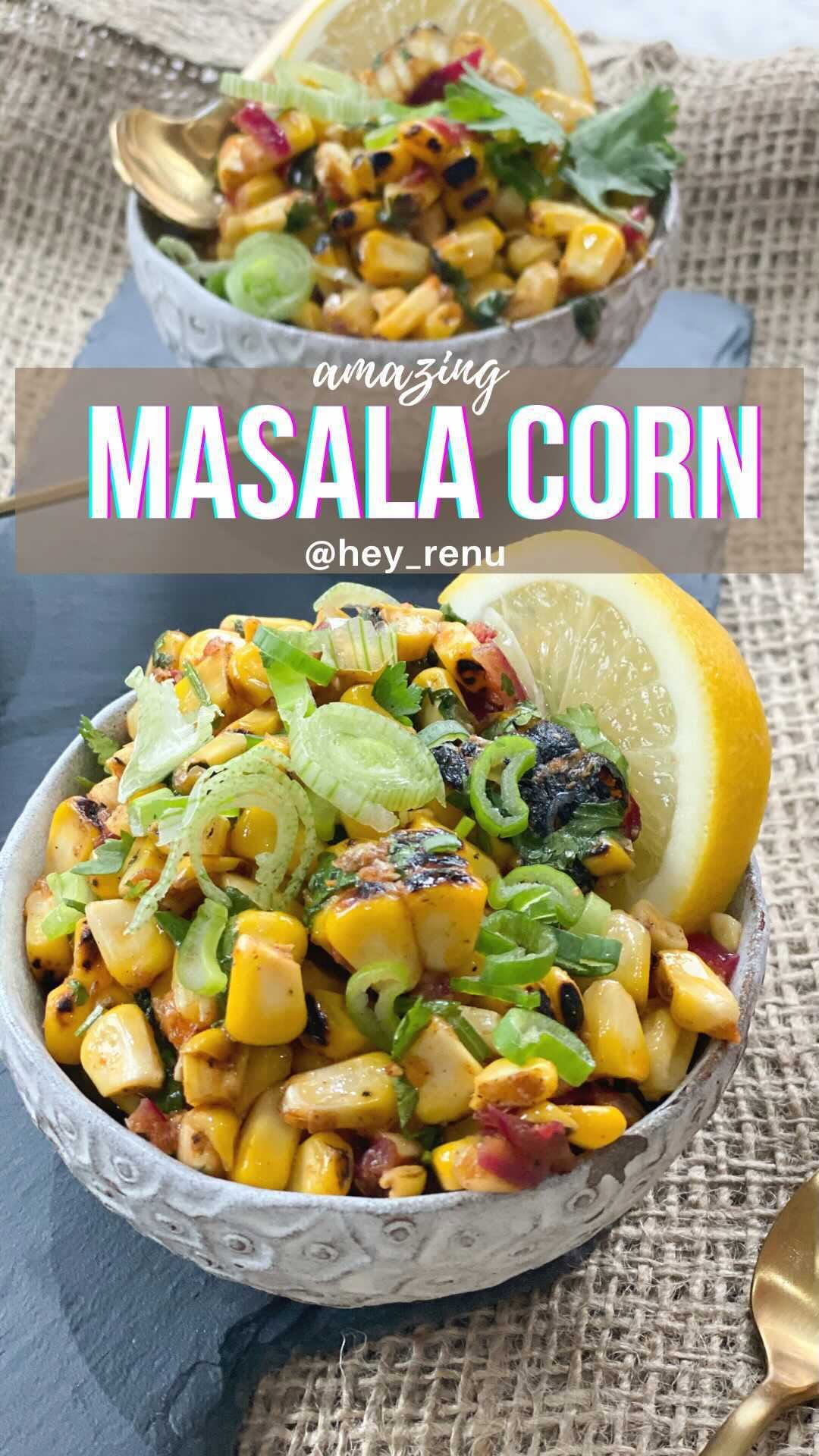 Masala Corn Delight Easy, Budget-Friendly Side Dish Bursting with Flavor