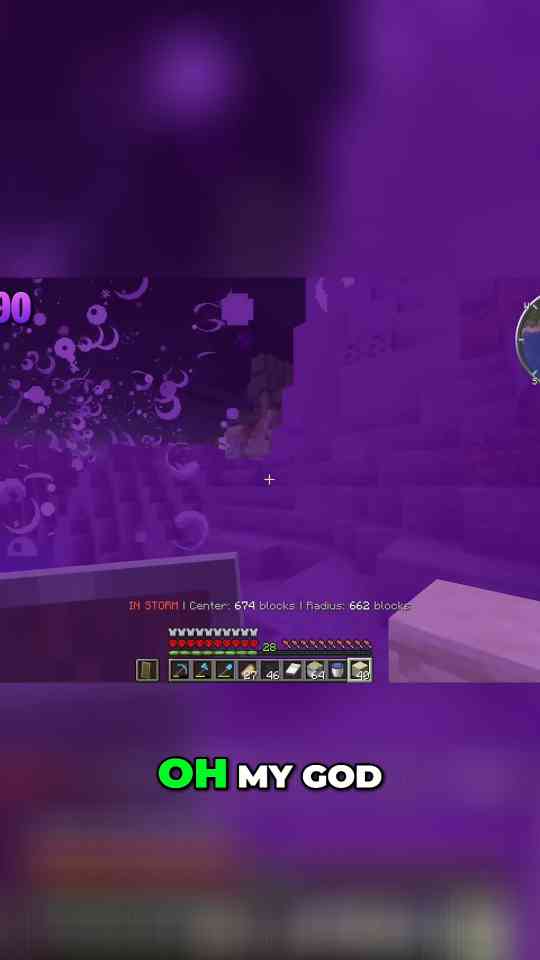 Minecraft Storm Survival Close Calls Diamond Hunt
