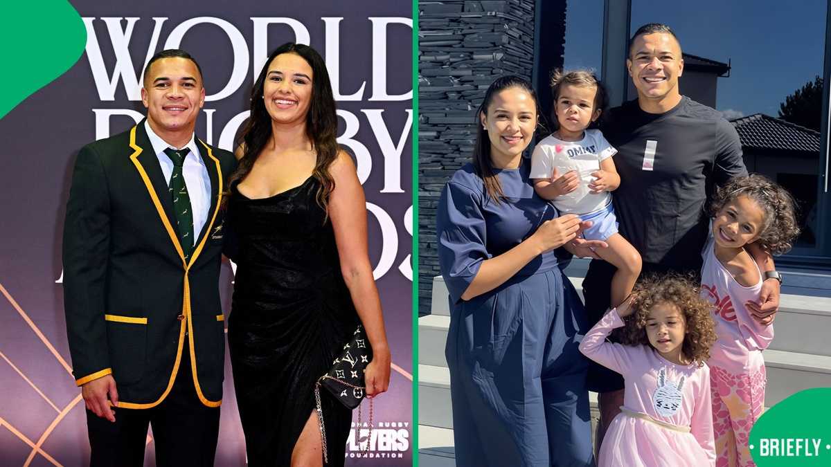 Cheslin Kolbe: Springboks star spends time with family in Jozi, flaunts ...