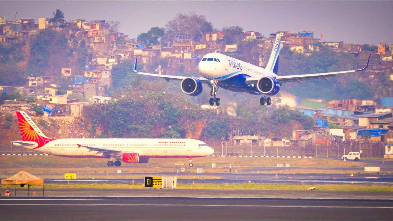 Watch Mumbai Airport Evening Traffic Up Close
