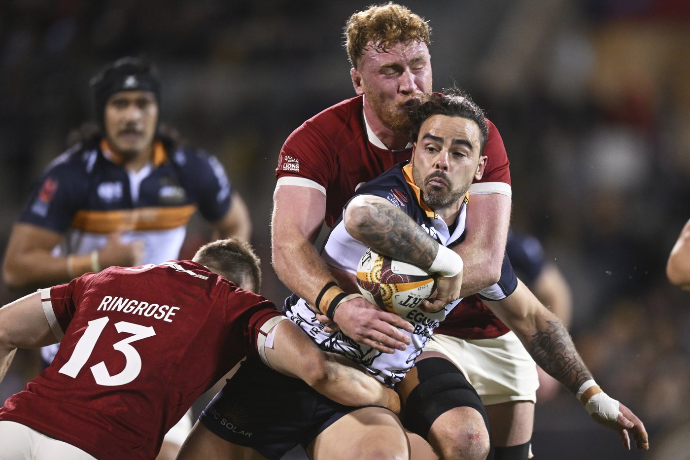 Owen Farrell Leads Lions in Historic First Nations and Pasifika Clash