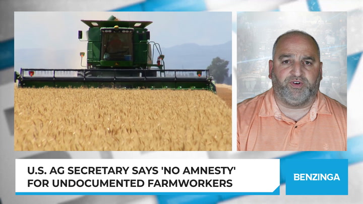 U.S. Ag Secretary Says 'No Amnesty' For Undocumented Farmworkers
