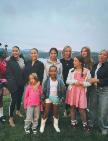 Kim Kardashian Reveals Sweet Family Moments From Fourth of July Lake