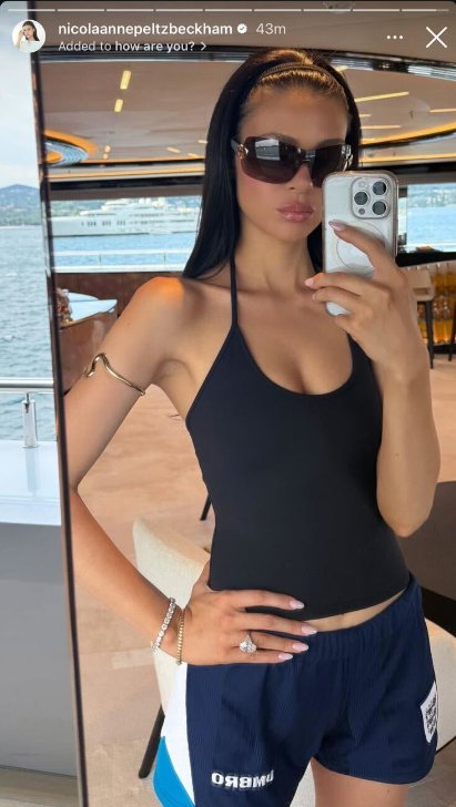 Nicola Peltz makes a bold nod to David Beckham amid a rift