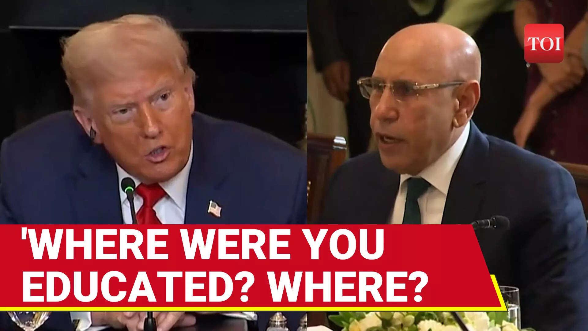 'Where Were You Educated?' Trump's Awkward Meeting With African(01)