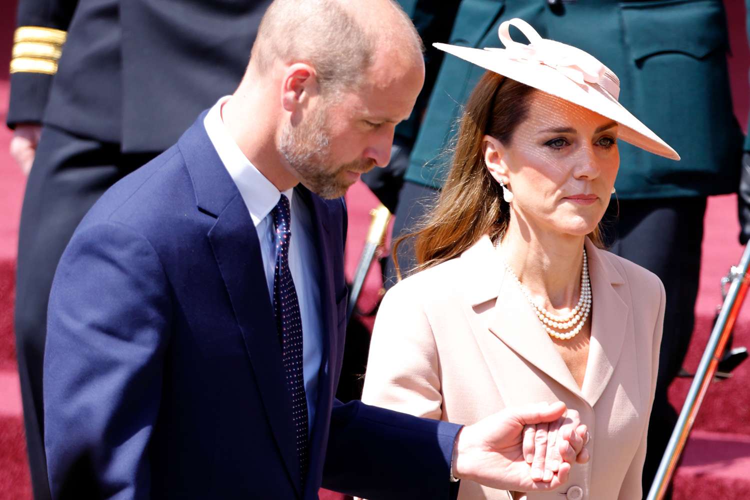 Kate Middleton and Prince William's Rare PDA Moment at State Visit Was