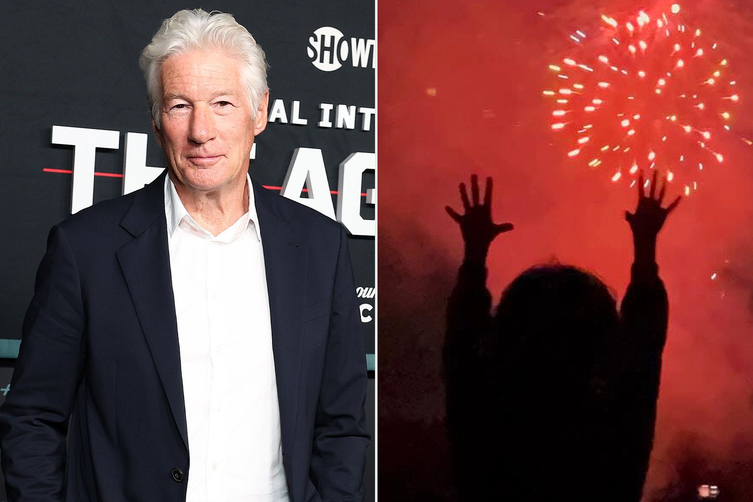 Richard Gere's Sons See Fireworks for the 'Very First Time' as They