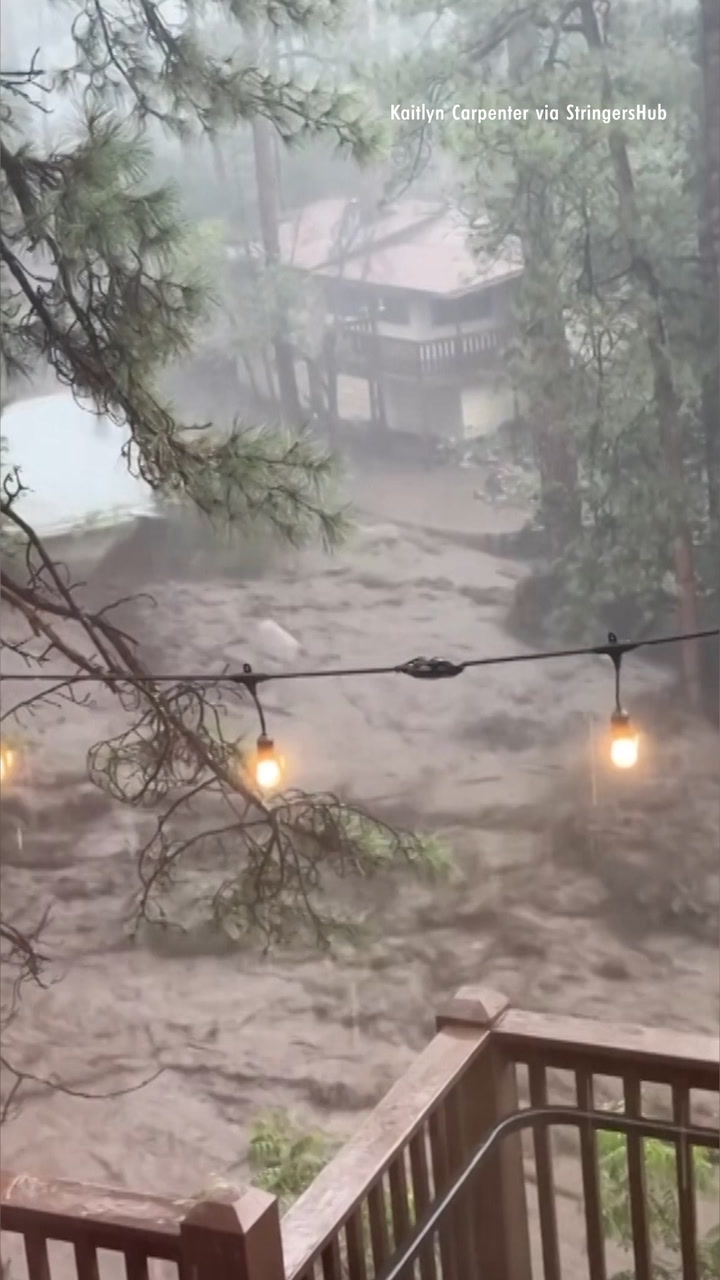 Flash Flood Overtakes New Mexico Village, Homes Swept Away as Emergency