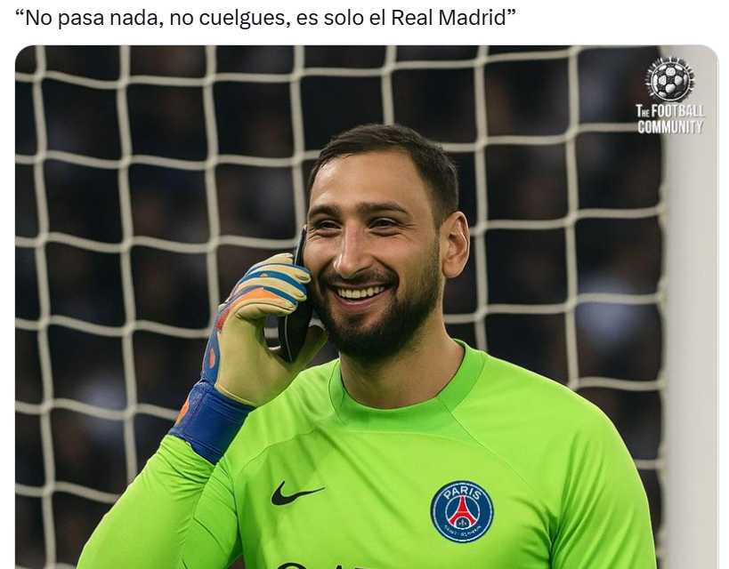 PSG aplastó al Real Madrid y los memes no tienen piedad
