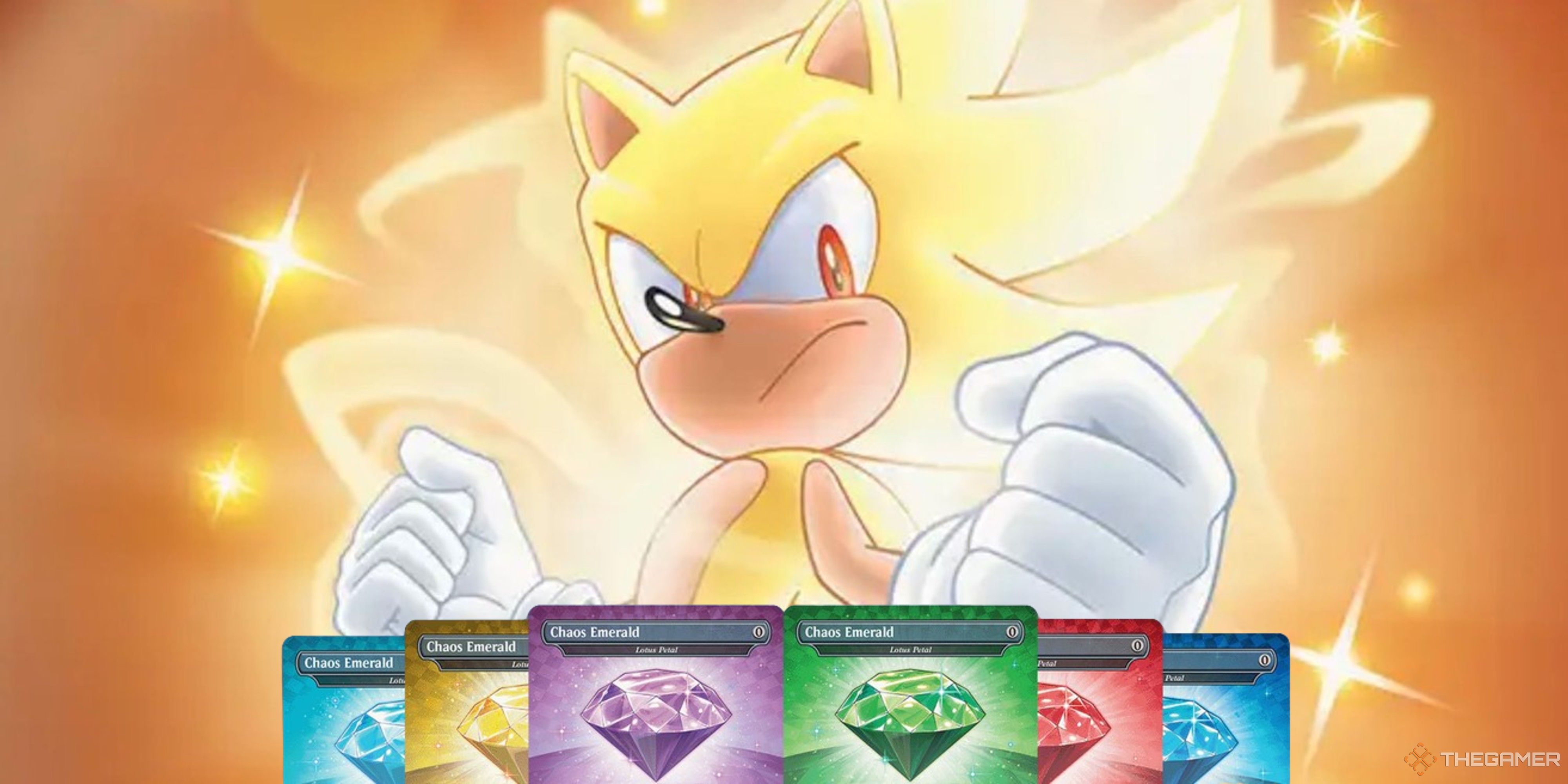 MTG's Sonic The Hedgehog Secret Lair will include Chaos Emerald