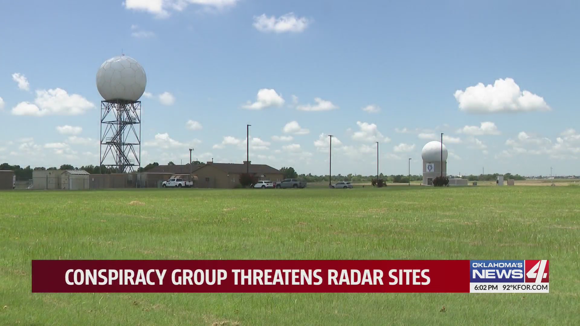 Conspiracy group threatens radar sites