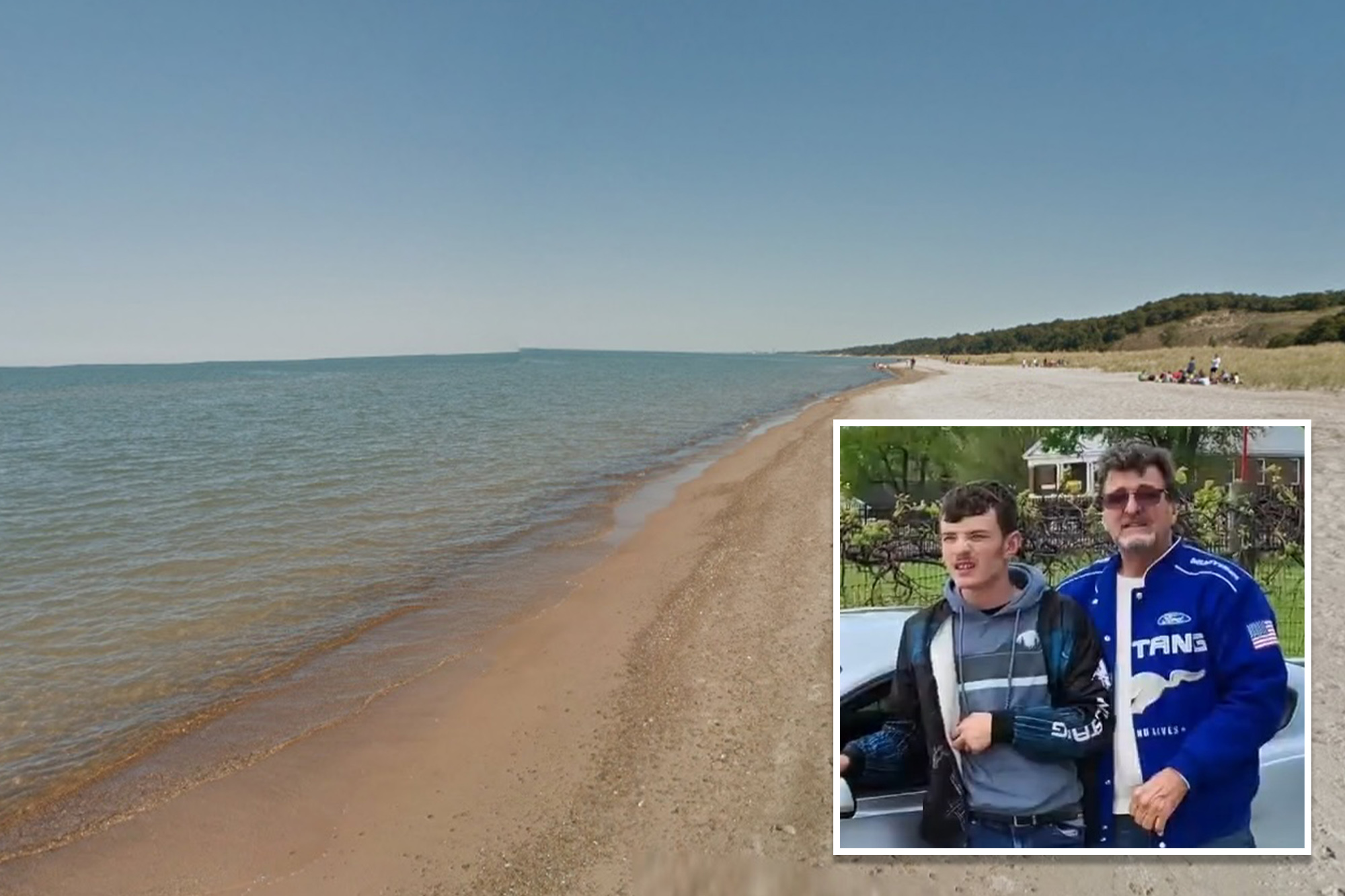 Illinois father, 65, and his autistic son, 20, drowned in Lake Michigan(00)