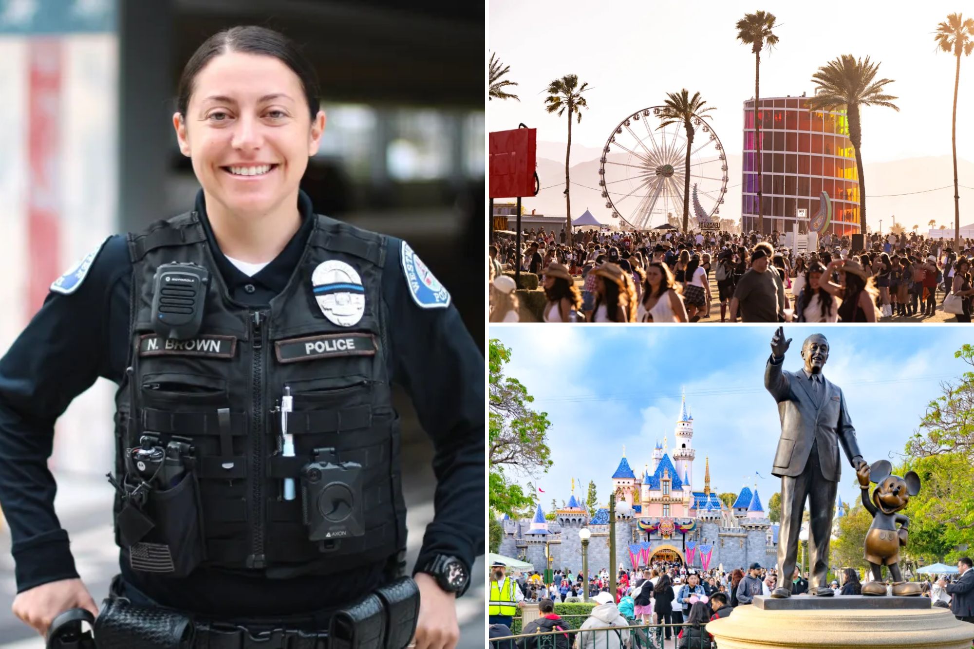 ExCalifornia cop who allegedly partied at music festival, went to