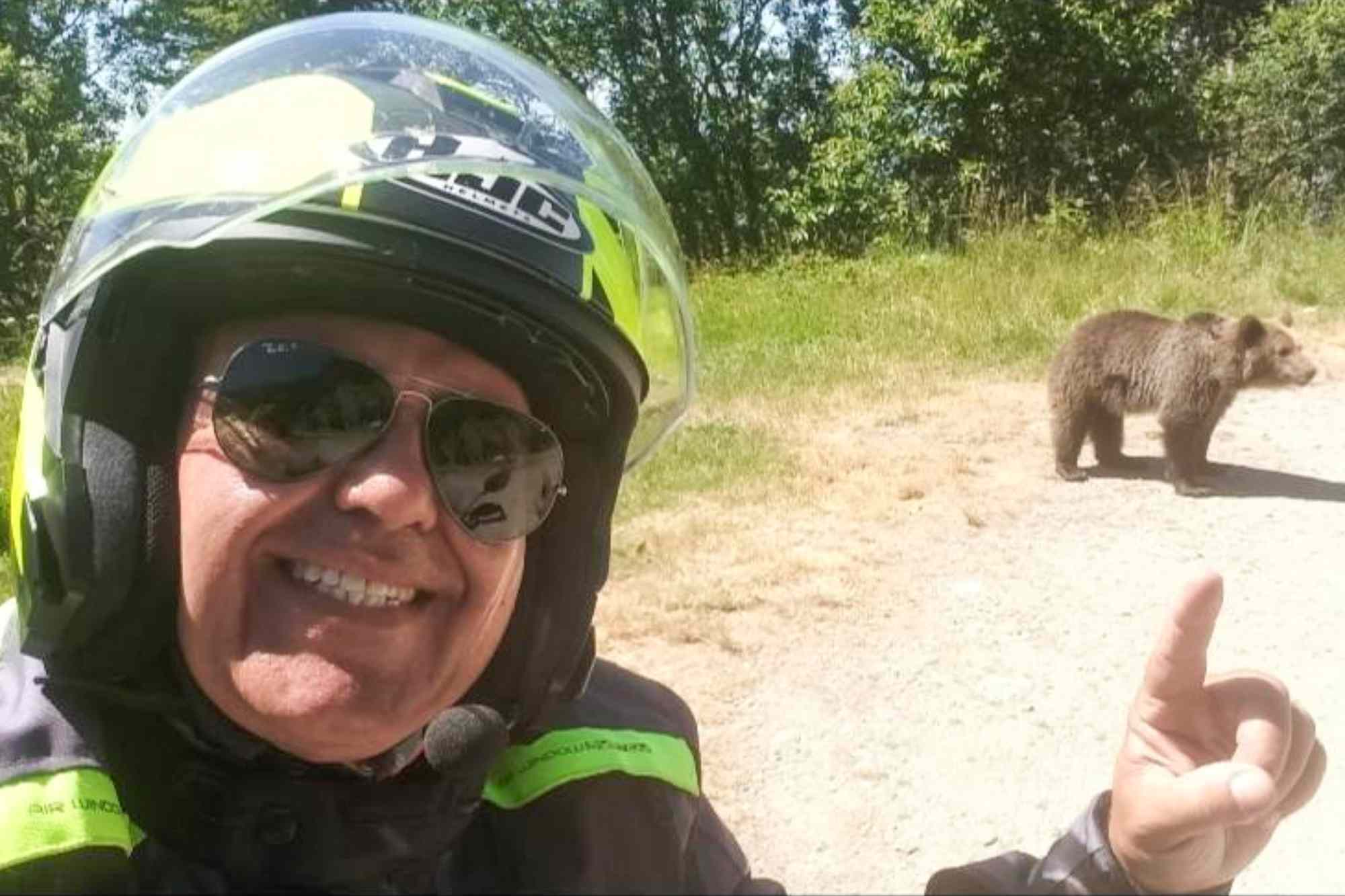 Motorcyclist Mauled to Death by Bear Took Photos with Animal Just