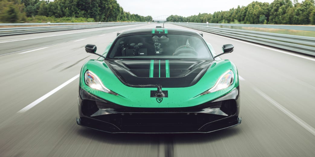 Street-Legal Madness: The Rimac Nevera R Runs the Quarter Mile in 7.9 ...