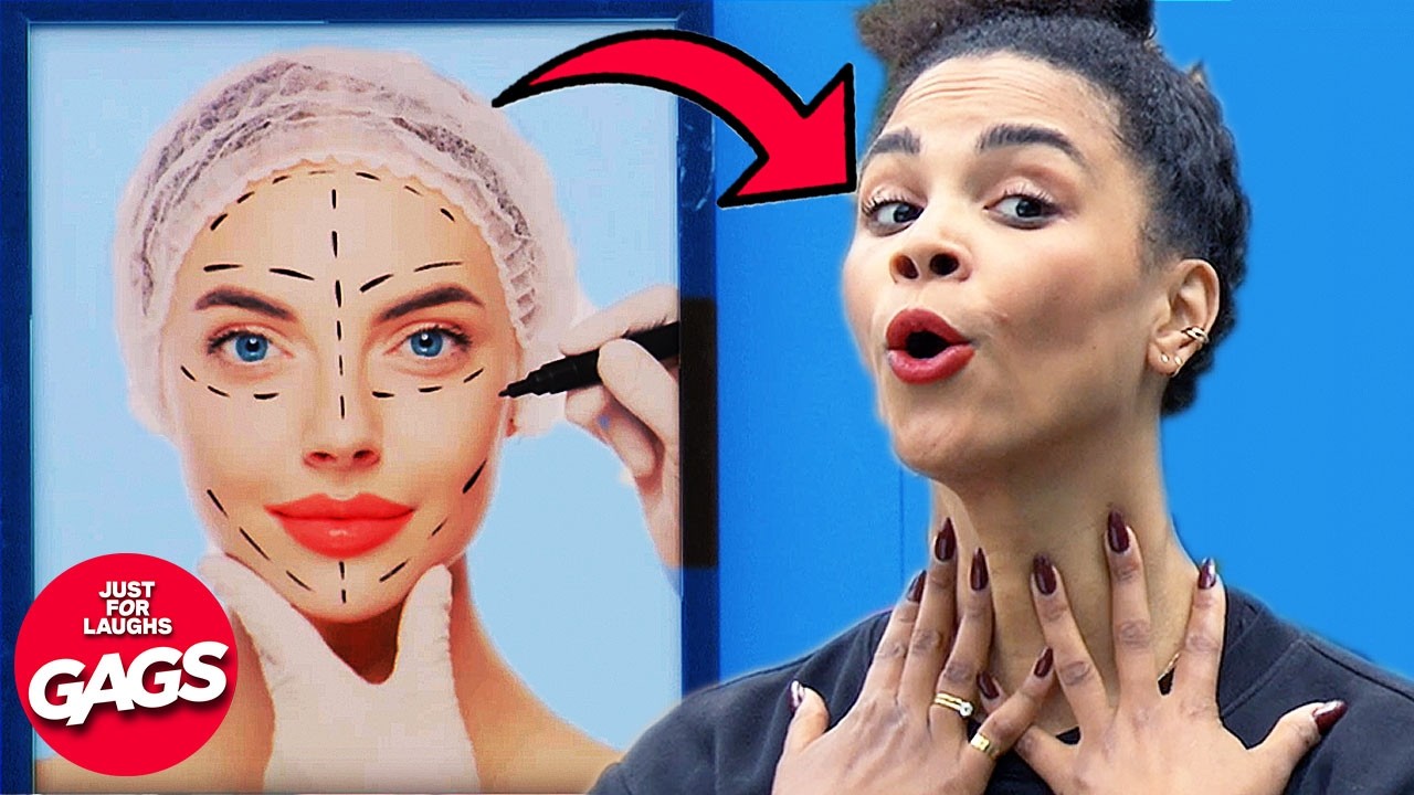 Bad Botox Plastic Surgery Revealed Just For Laughs Gags