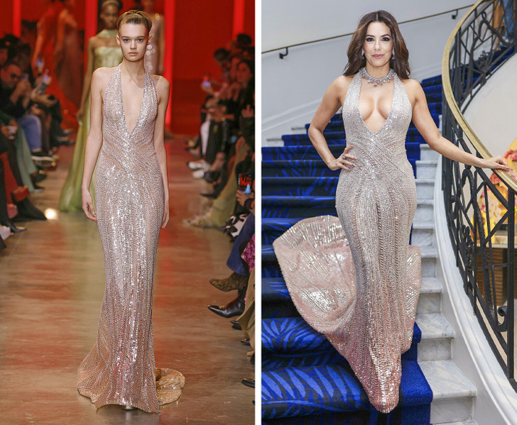 12 Stars et mannequins ont montré comment la même tenue change sur différentes silhouettes