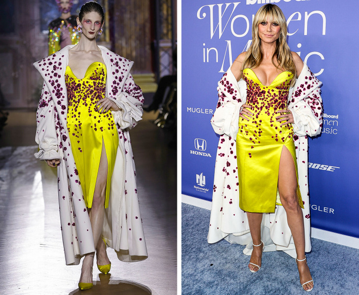 12 Stars et mannequins ont montré comment la même tenue change sur différentes silhouettes