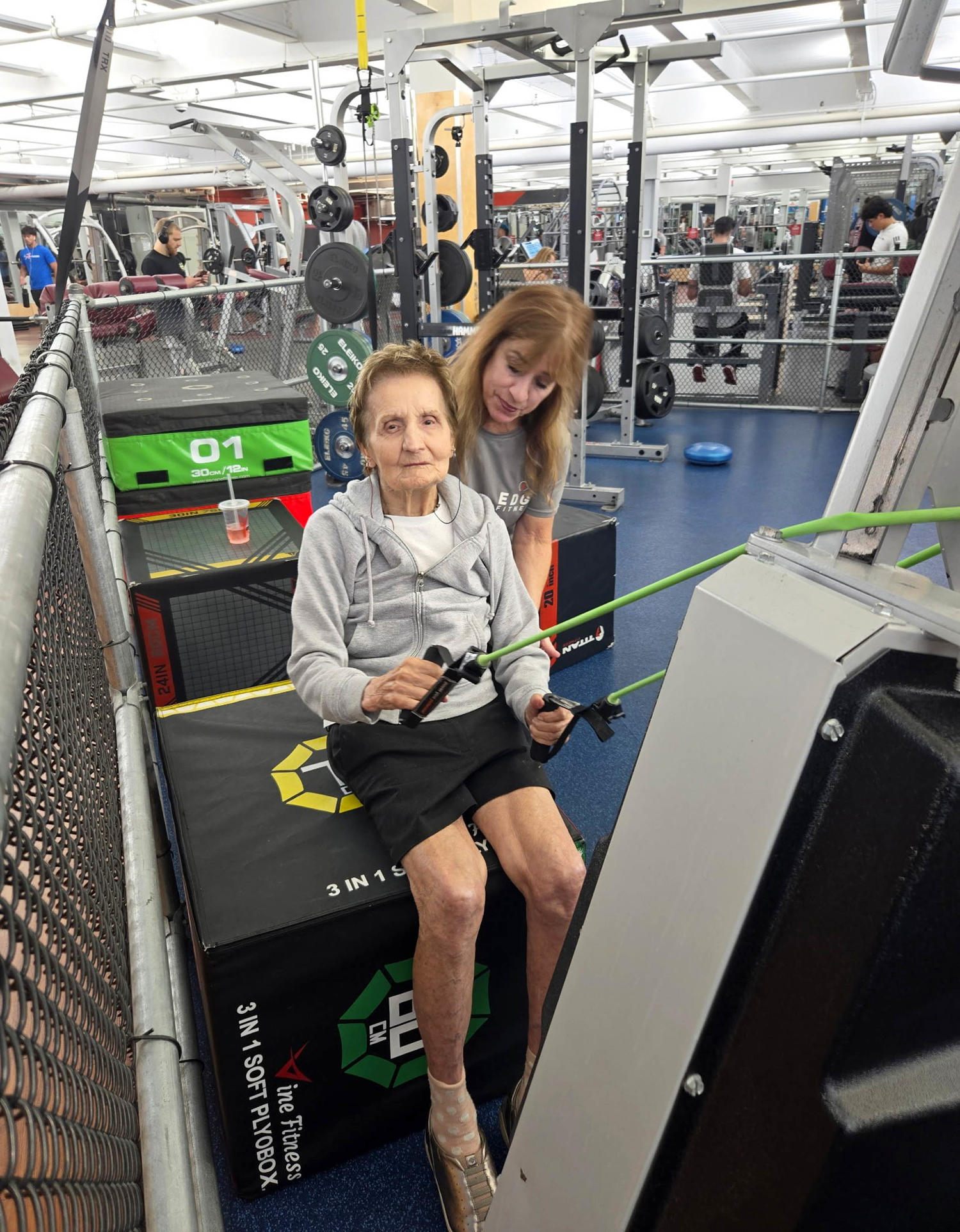 Mary Coroneos (Courtesy The Edge Fitness Club)