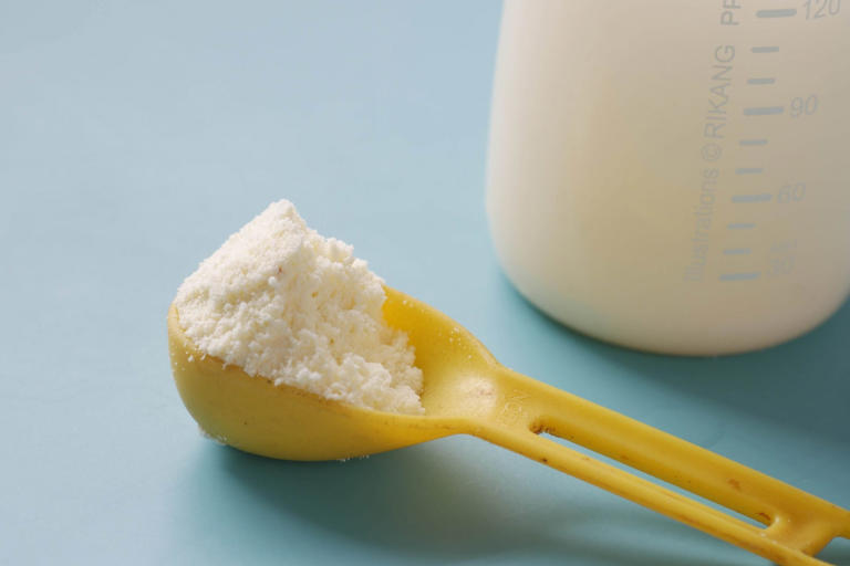 Leche en polvo. Foto: Ilustrativa