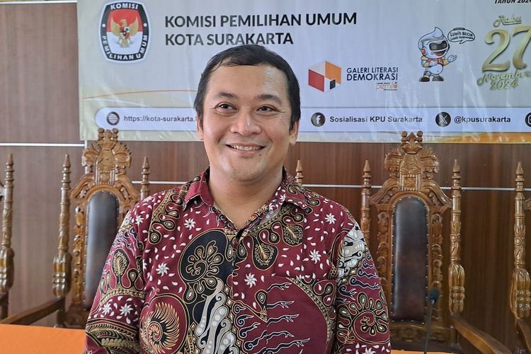 Ketua KPU Solo Yustinus Arya Artheswara