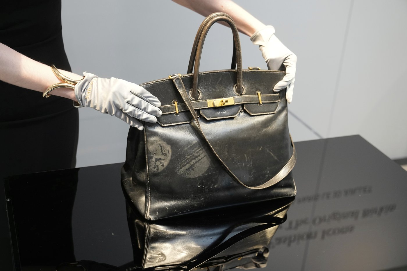 Jane Birkin's original Hermès bag sells at auction for a staggering 8.6 million euros
