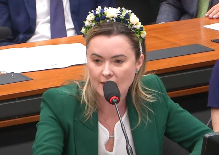 Deputada Júlia Zanatta propôs dois projetos de lei sobre vacinação na Câmara Foto: Reprodução/Câmara dos Deputados