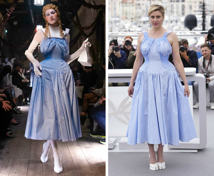 12 Stars et mannequins ont montré comment la même tenue change sur différentes silhouettes