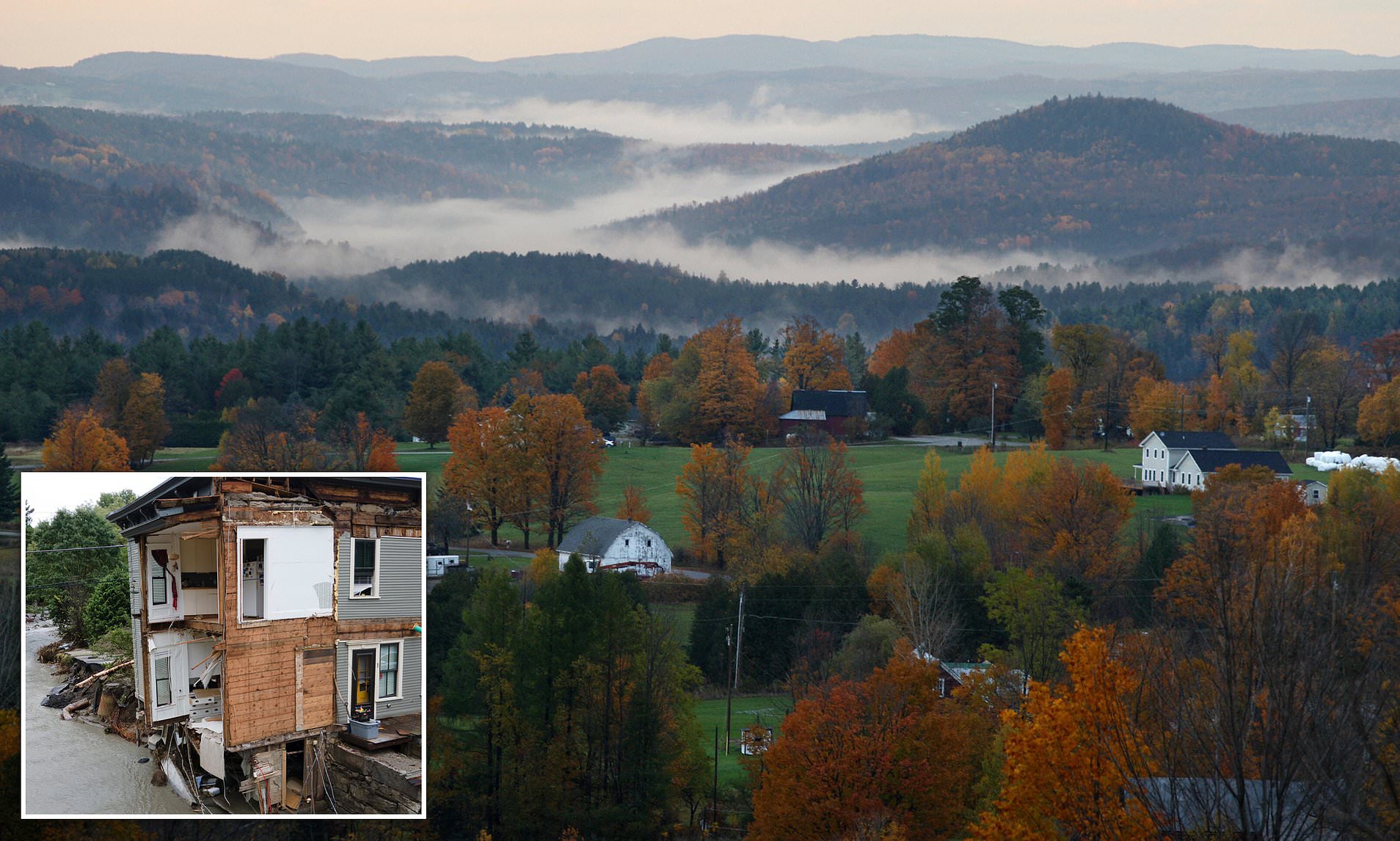 Quaint Vermont village will move to new location in bid to avoid more