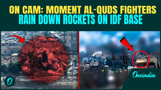 Al-Quds MOST DRAMATIC Attack VIDEO: Rocket Attack Obliterates Israeli ...