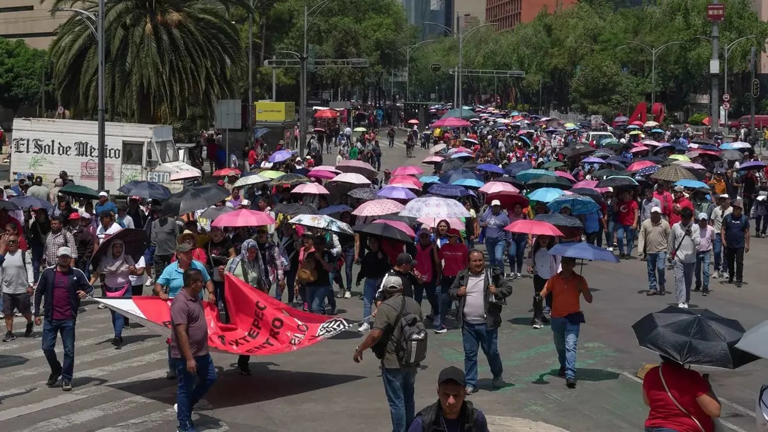Se viene megamarcha en CDMX: CNTE tomará las calles el 1 de mayo