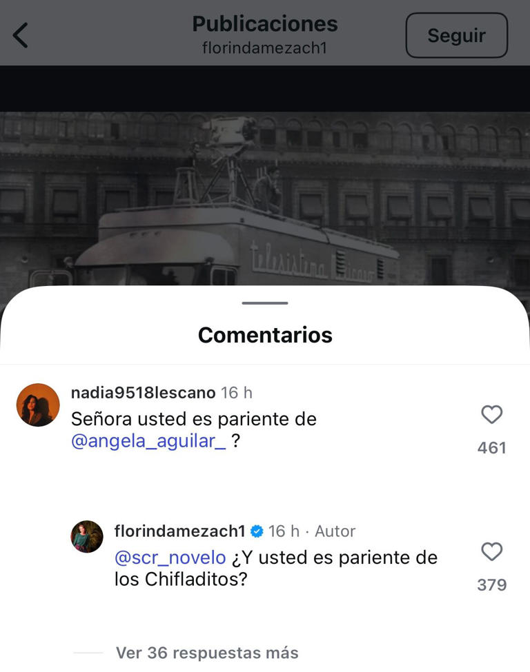 Florinda Meza responde a comparaciones con Ángela Aguilar tras críticas por bioserie de Chespirito | Captura de pantalla