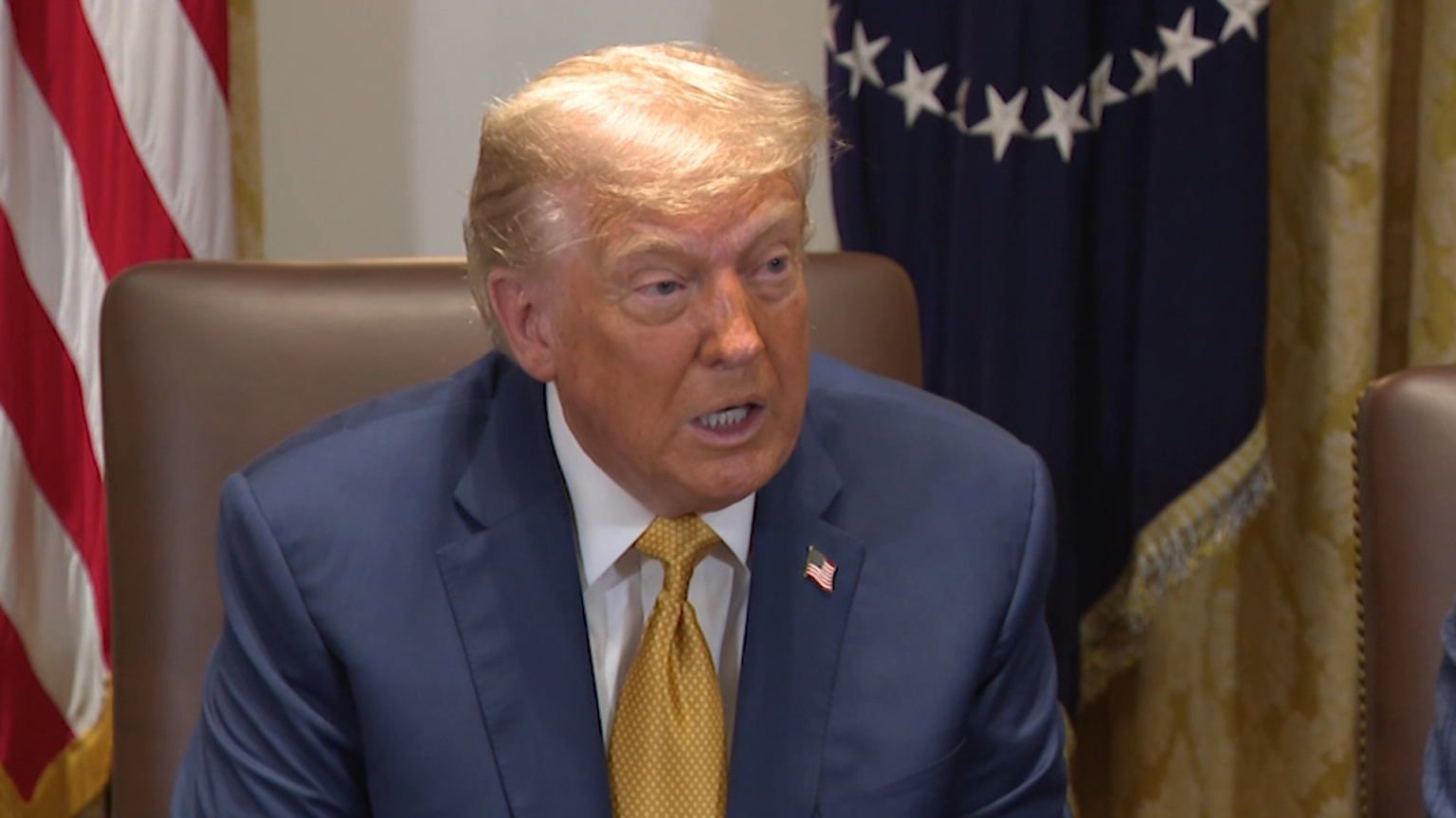 Trump hits out at putin