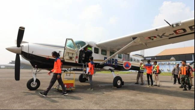 BNPB Siagakan Operasi Cuaca di Semarang, Sebar 12 Ton Bahan Awan