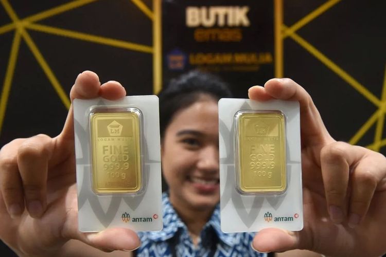 Harga Emas Antam Naik Rp17.000, Jadi Rp1.933.000