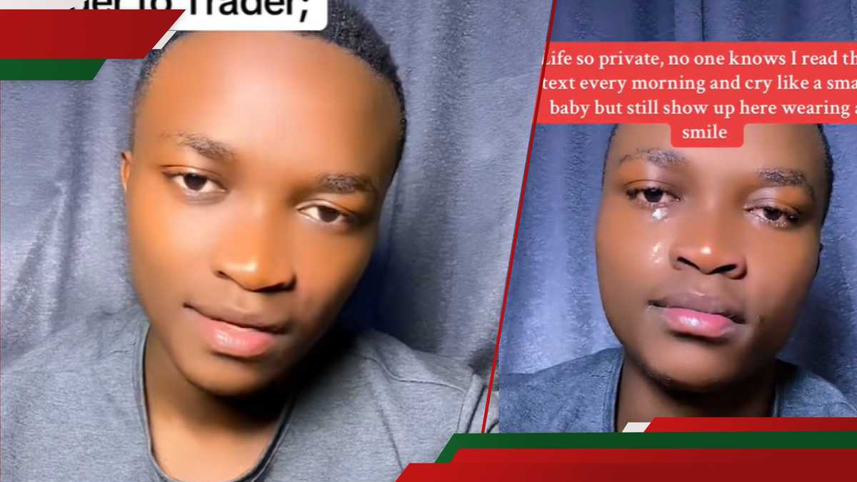 TikToker leaks heartbreaking message mum sent him, breaks down in tears