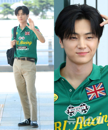 フォト】ENHYPENジェイ「ロンドンに行ってきます」