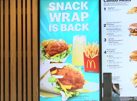 The long-awaited McDonald’s Snack Wrap is back on the menu