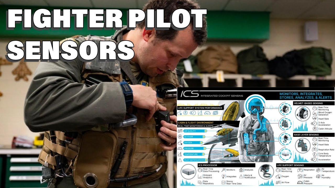 Fighter pilot sensors