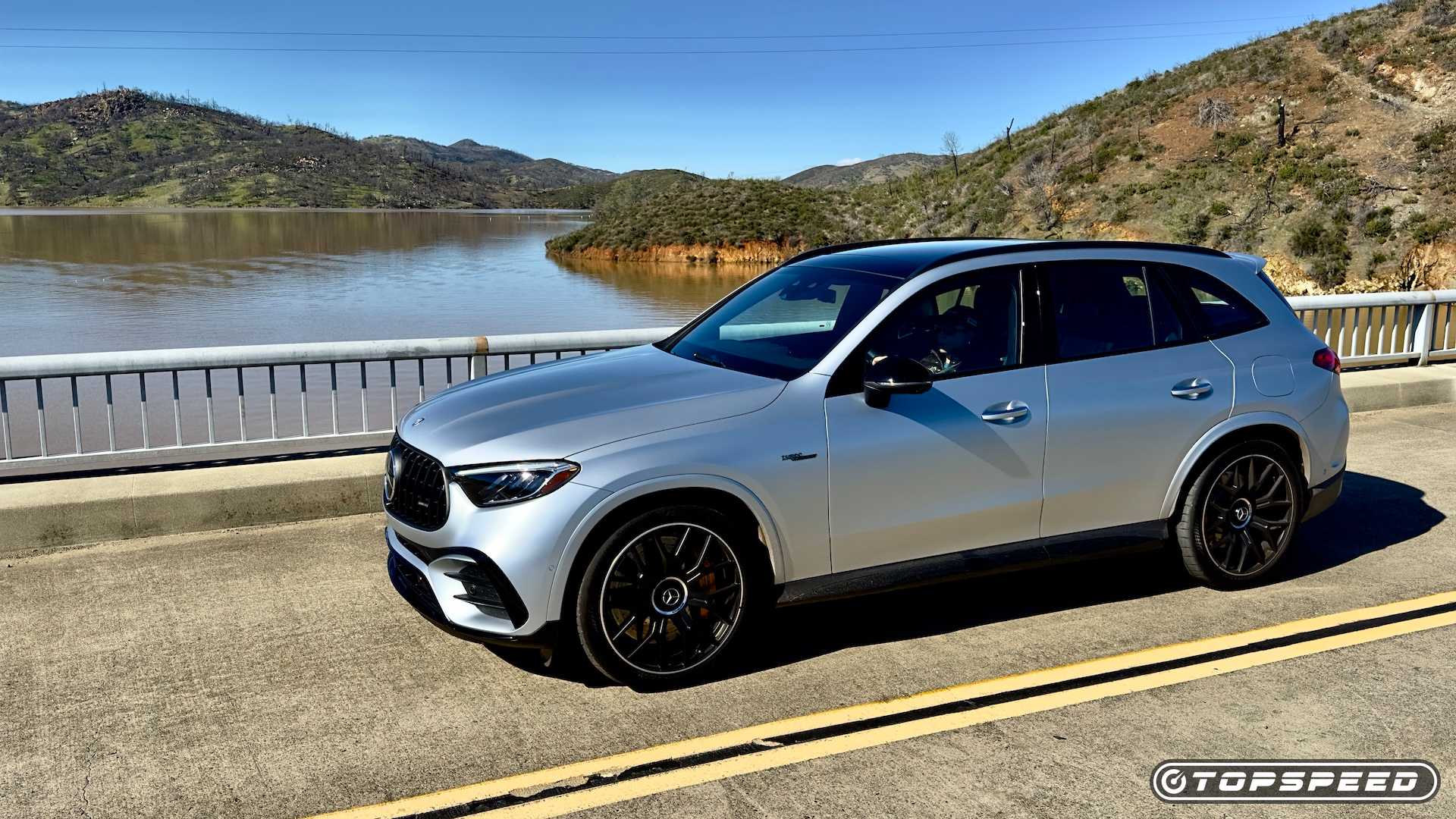 2025 Mercedes-AMG GLC63S Exterior - Left Profile