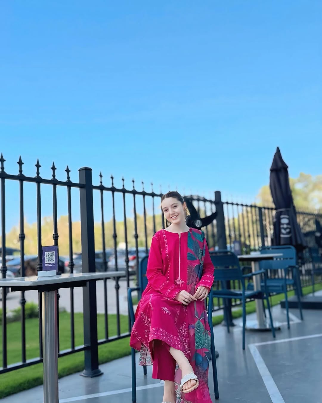 17-year-old TikTok influencer Sana Yousaf, who had over a million followers across platforms, was killed at her home by a man whose advances she had rejected. (Sana Yousaf/Instagram)