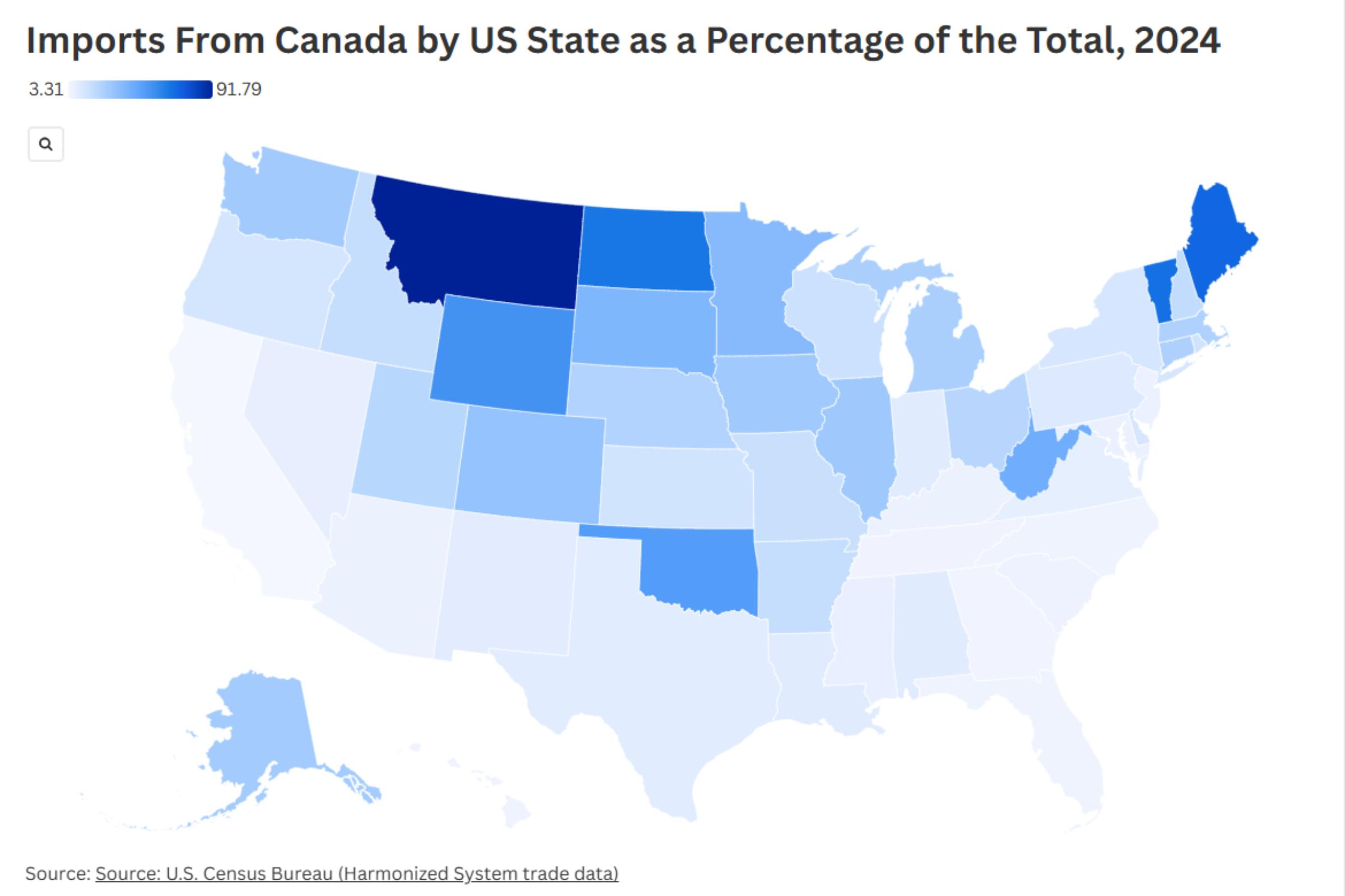 Map shows US states set to be hardest - AA1IqFWZ.img