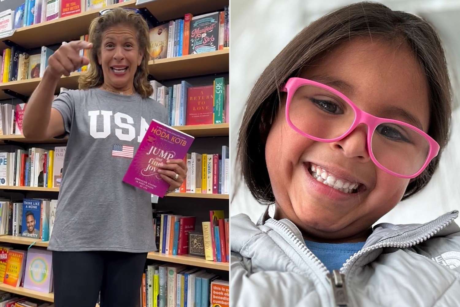 Hoda Kotb's Daughter Haley, 8, Can't Keep It Together as She Breaks Out