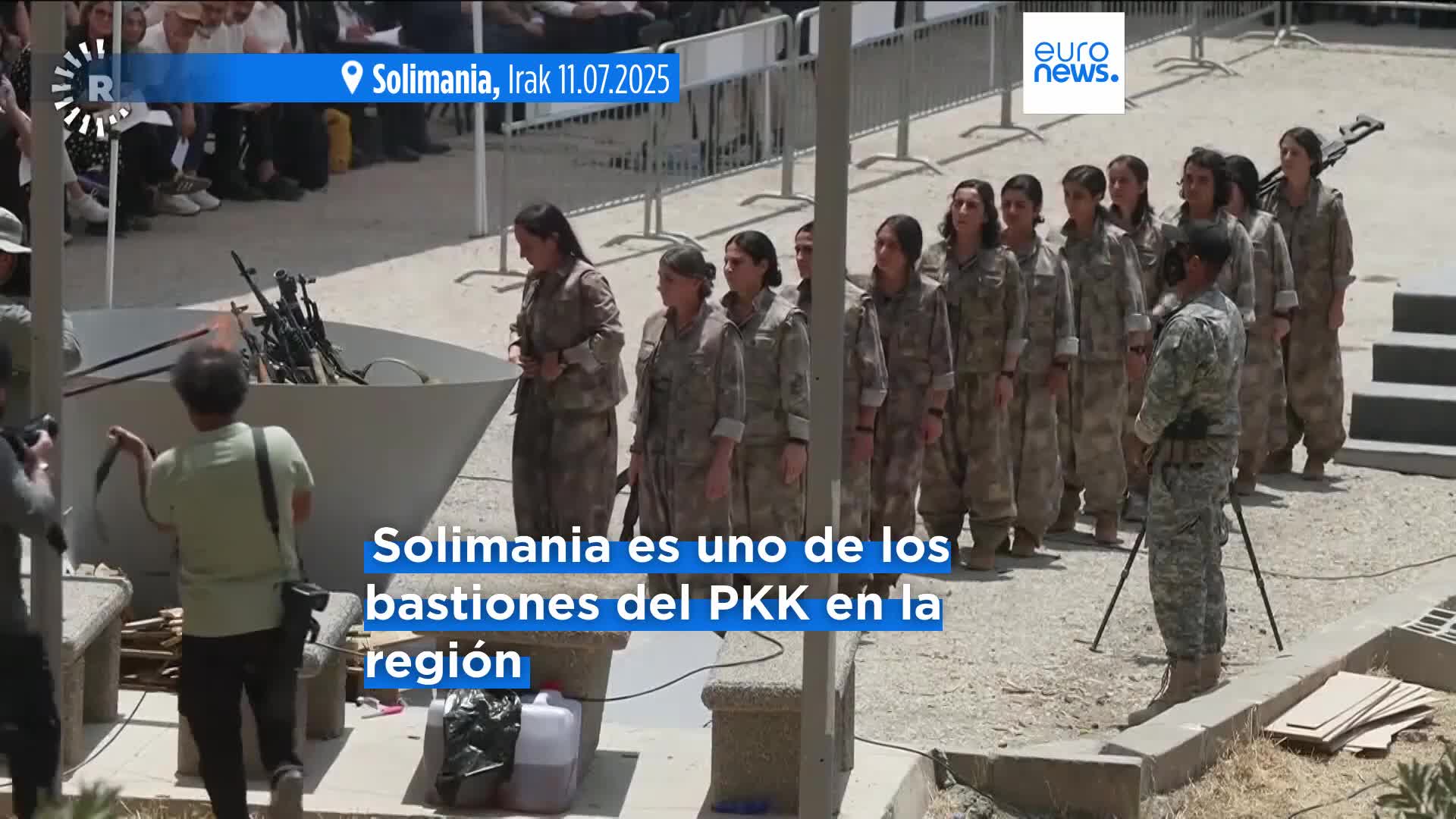 El PKK inicia el desarme marcando el rumbo hacia una "Turquía sin ...