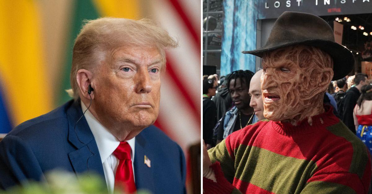 Donald Trump Compared to Freddy Krueger as Photo of President's