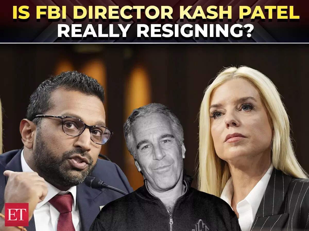 Epstein files Is FBI Director Kash Patel planning to leave Trump admin