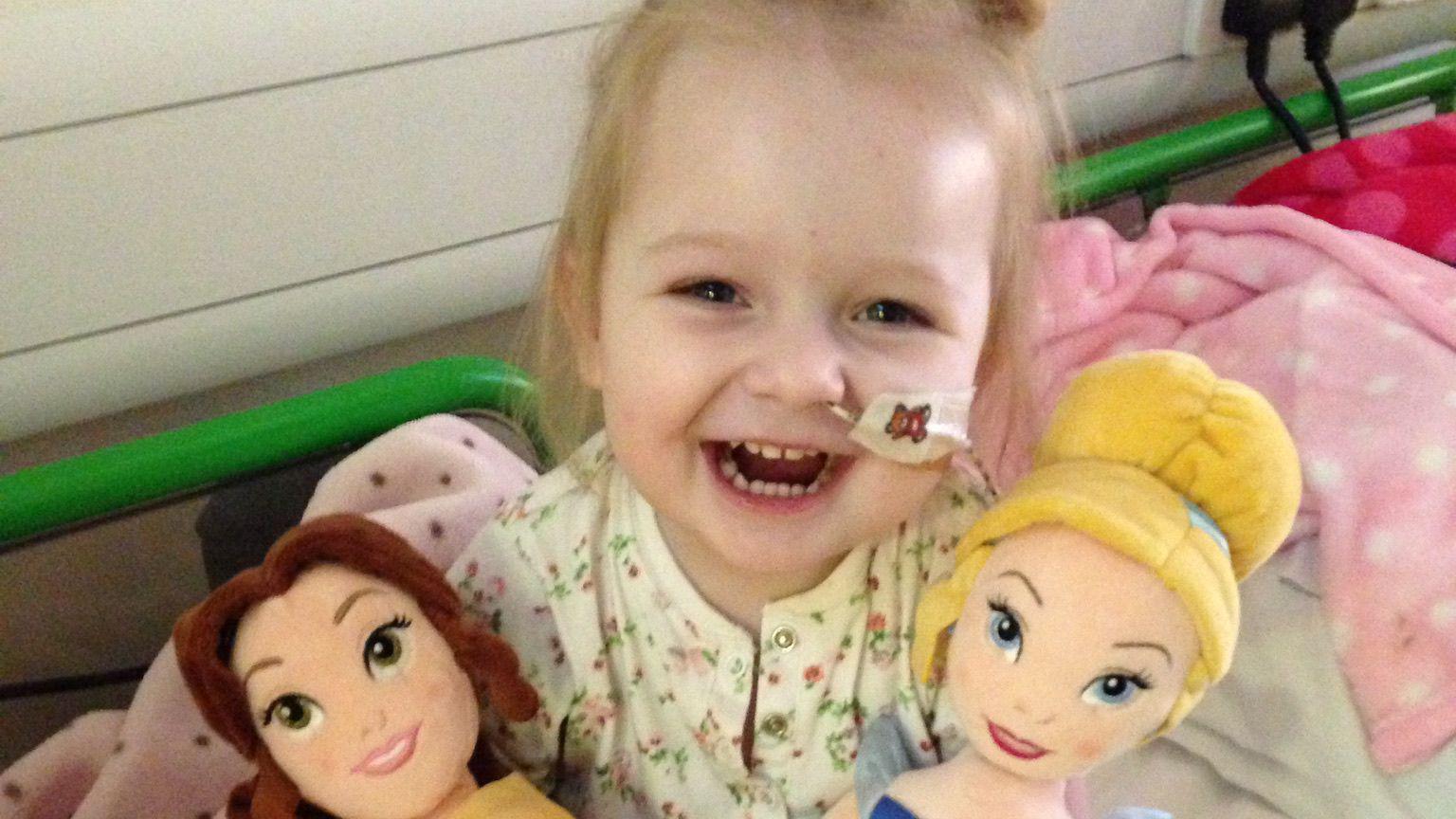 Isla has been in and out of hospital since she was born